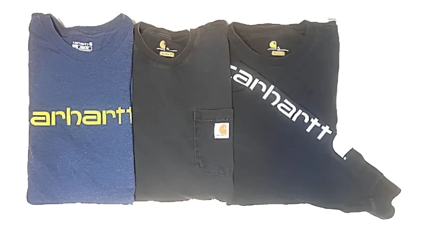 #1 Carhartt® Lot of 3 XL Dark Color Vintage T-shirts
