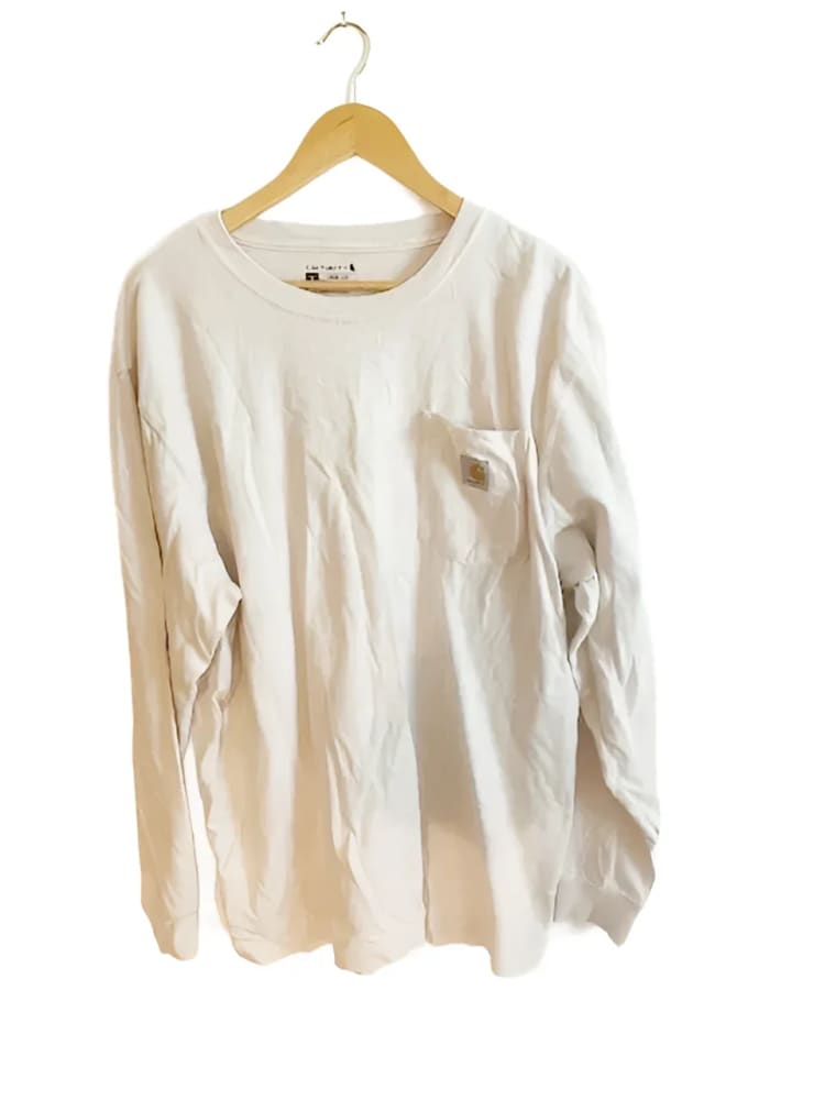 #10 Carhartt® L White Original Fit Vintage T-shirt - L