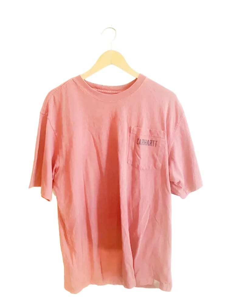 #12 Carhartt® L Light Maroon Loose Fit Vintage T-shirt - L