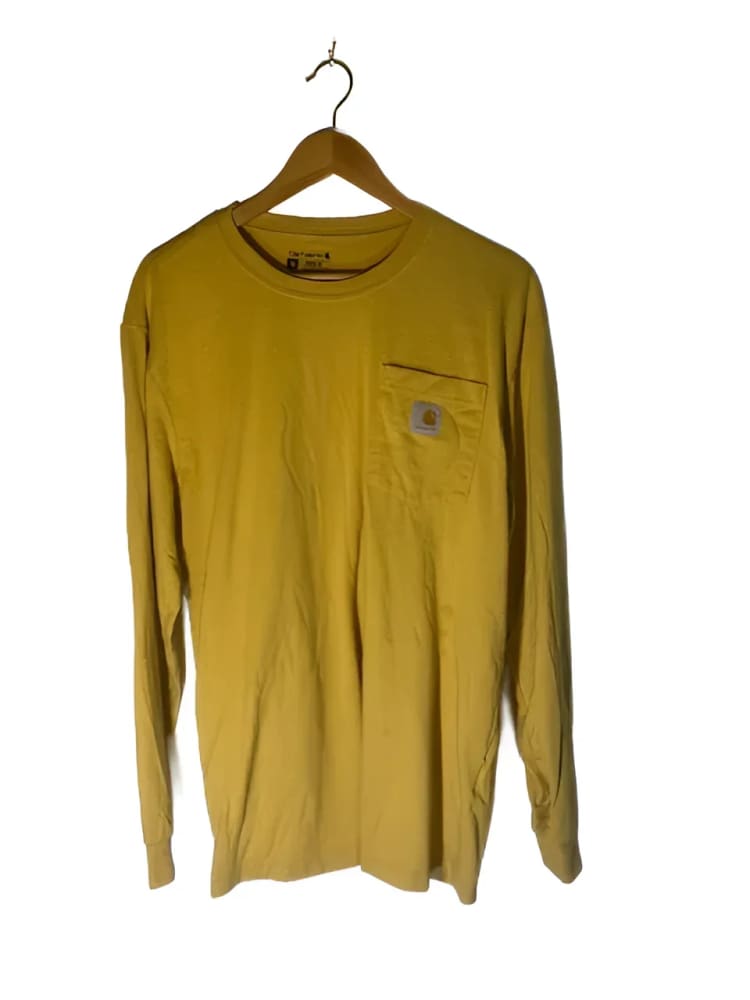 #2 Carhartt® M Mustard Yellow Loose Fit Vintage T-shirt - M