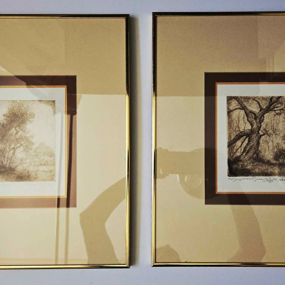 "MAGICIAN TREES" AND "AFTER THE STORM" hand signed By Michael KOHLER
