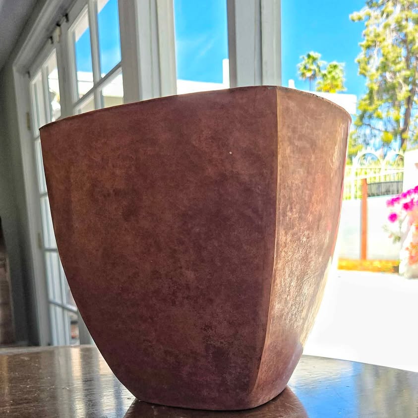 ABDON PUNZO ANGELES The world wide best artist in hammered pure Copper from Mexico