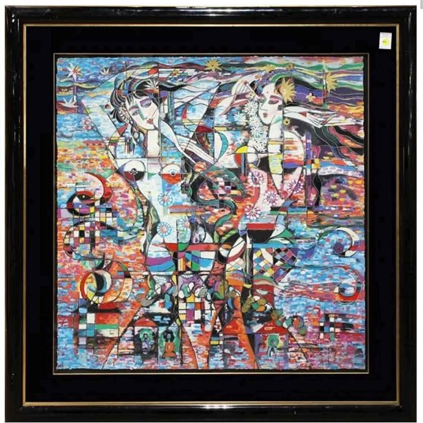 "Road to Life II" by Chinese-American artist JI CHENG