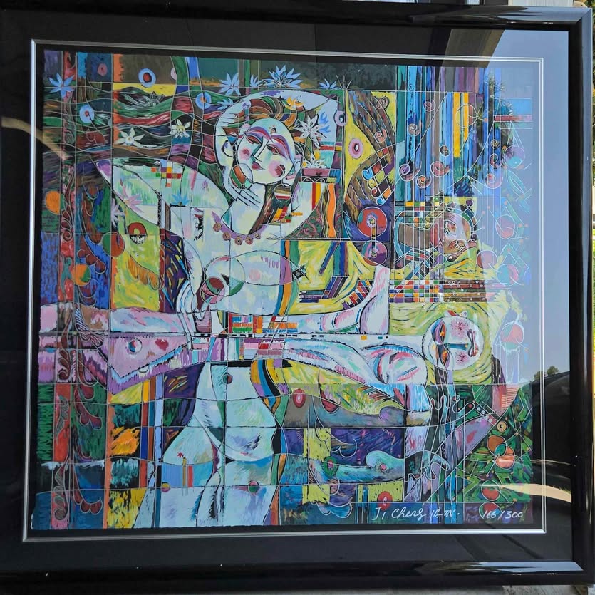 Title : " FORTUNE " Original Serigraphy, numbered & signed By Master JI GHENG