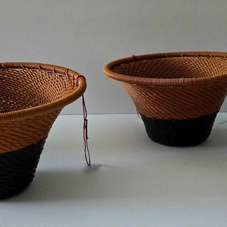 South African Telephone Wire Baskets