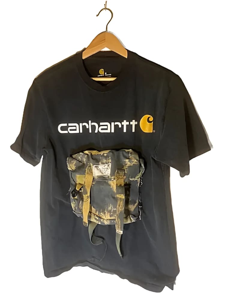 #6 h.m. Peavy™ Reimagined Carhartt® S Black with Backpack T-shirt