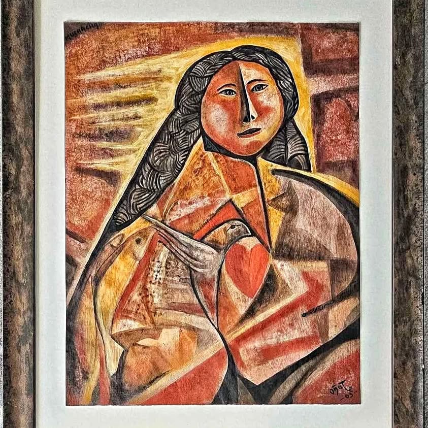 Mexican Master, FRANCISCO R. OÑATE, Michoacan State Artist. ORIGINAL ARTWORK