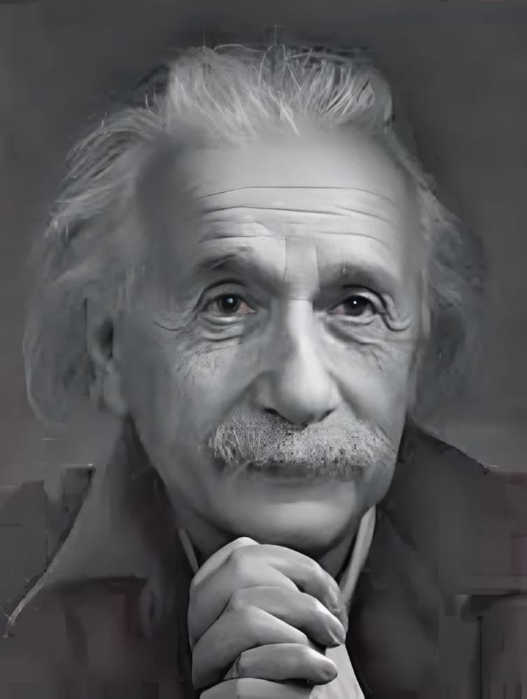 Albert Einstein T-shirt Detail