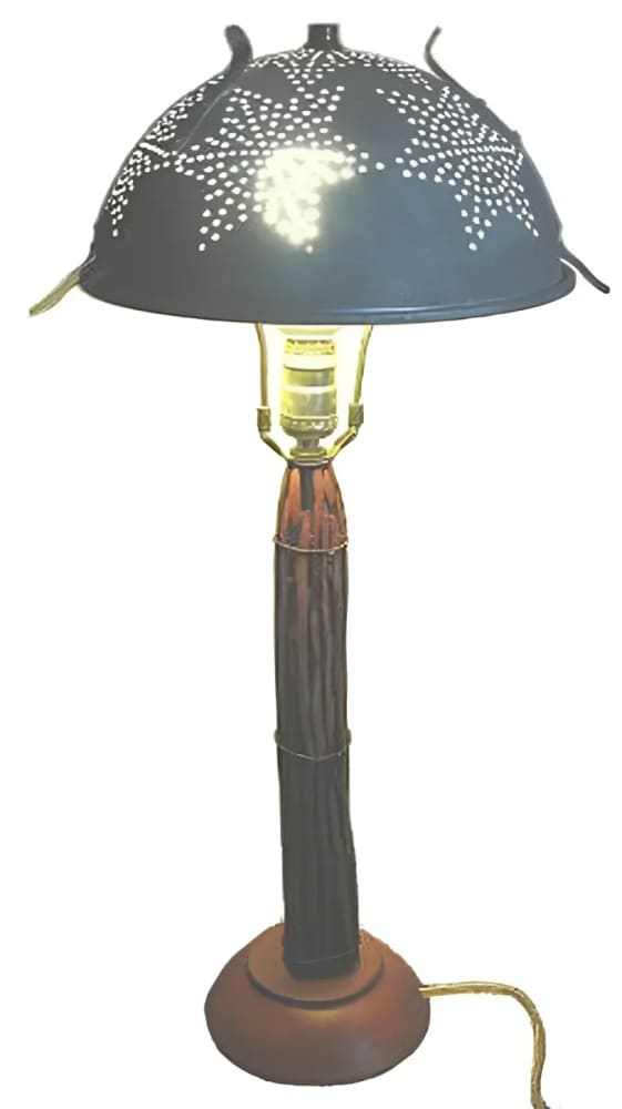 Apple Lamp: Table by h.m. Peavy No.2 - Re - psychles Vintage Shop & Art Gallery