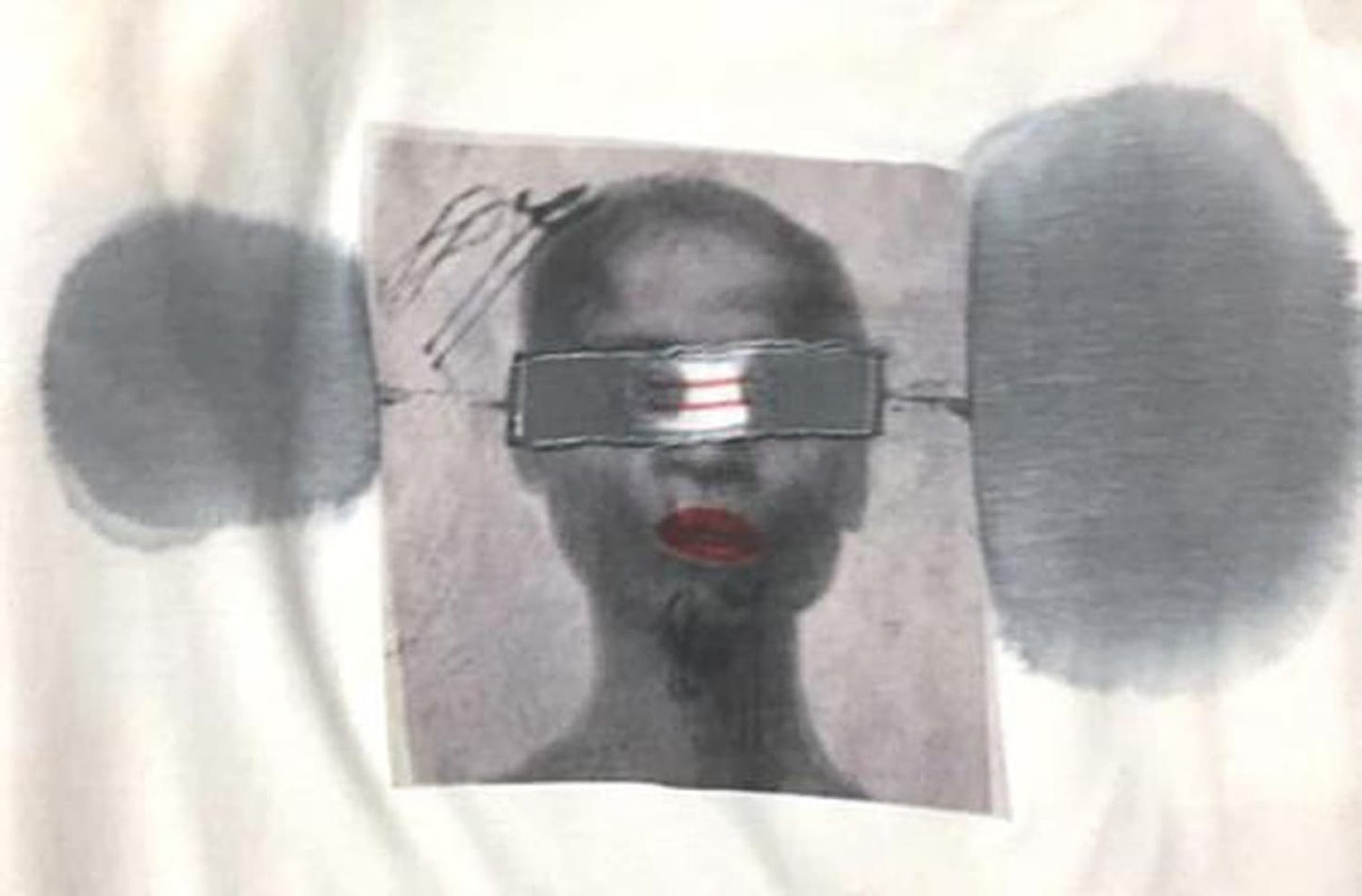 Black Woman T-shirt No.2 Detail