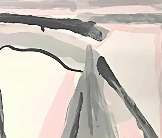 Bram van Velde Signed Gouache Print - Re - psychles Vintage Shop & Art Gallery