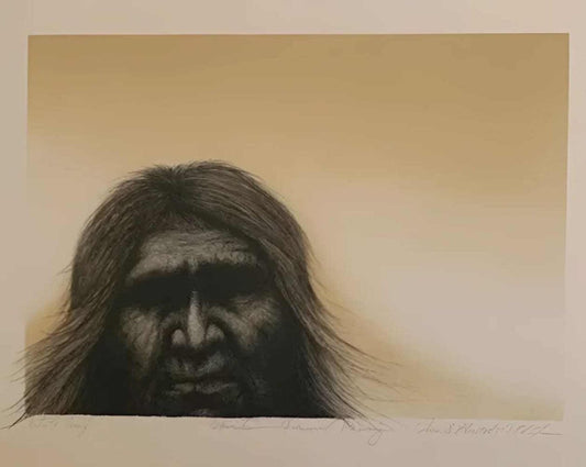 Frank Howell's Ceremonial Passing Lithograph 35/75 Edition - Re - psychles Vintage Shop & Art Gallery