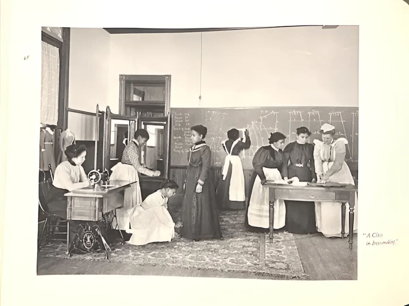 Vintage sewing class.