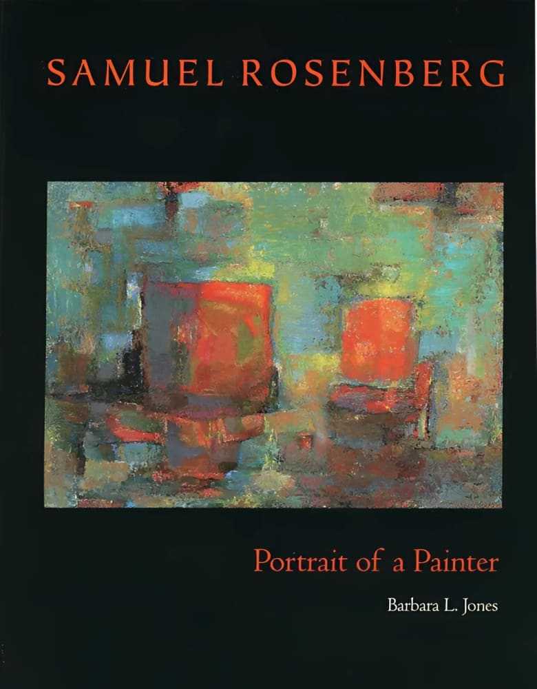 Samuel Rosenberg art book cover portrait of a painter by Barbara L. Jones