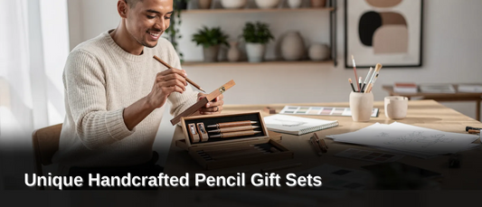 Creative professionals gravitate toward Unique Handcrafted Pencil Gift Sets because each piece carries a natural