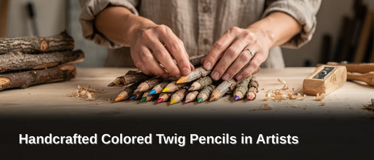 The handcrafted approach means each pencil receives individual attention during the carving and finishing process