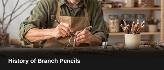 The Art of Making Twig Pencils transforms a simple branch into a functional writing tool
