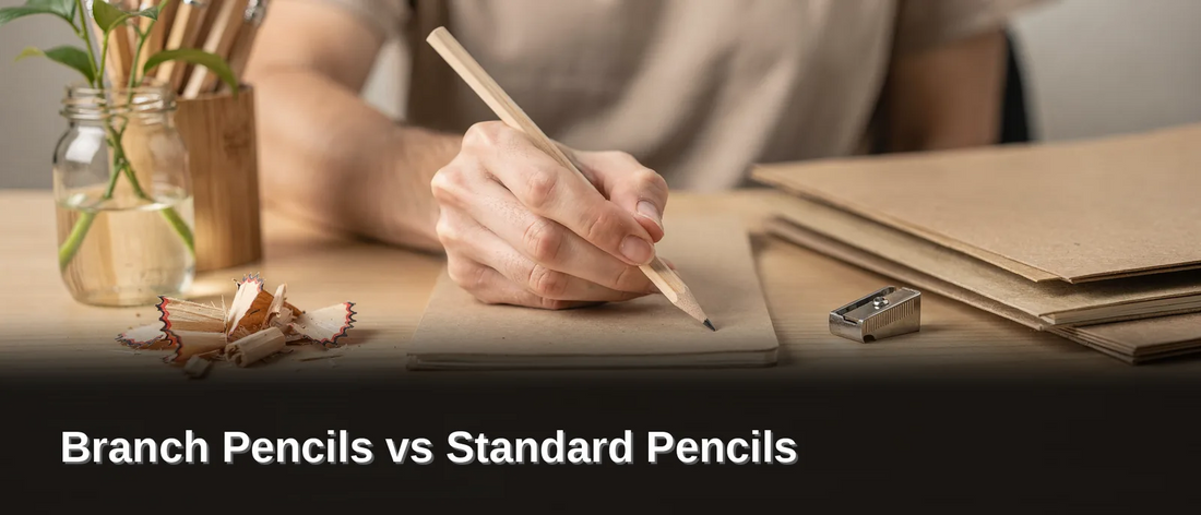 A pencil's environmental impact starts with its wood source. The wood is one