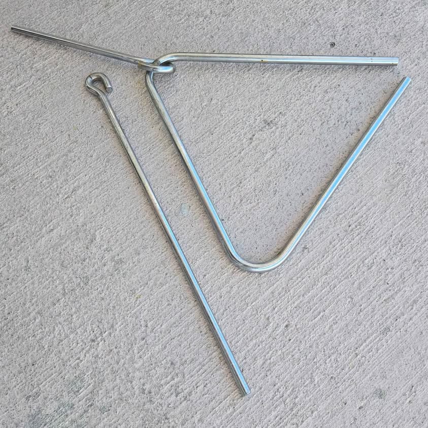 PERCUSION TRIANGLE 12" STEEL. GREAT SOUNDS