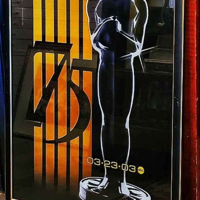 75th OSCAR professional Framed Poster 03.23.03