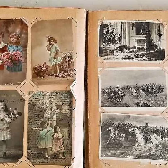 1900's POSTCARDS&PRINTPHOTO ALBUM