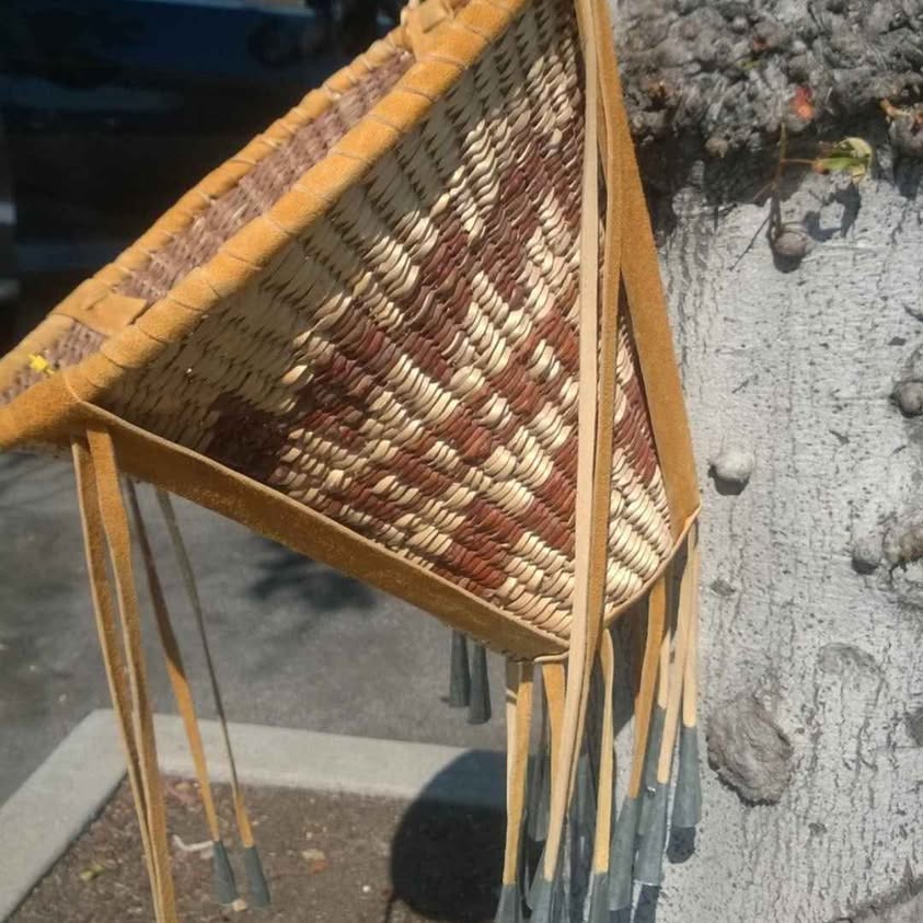 DORANNA VIA. LARGE APACHE BURDEN BASKET. ONE OF A KIND