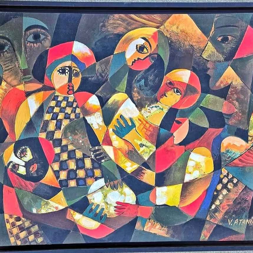 ATAVIAN'S CUBISM GREAT COLORFULL ARTWORK