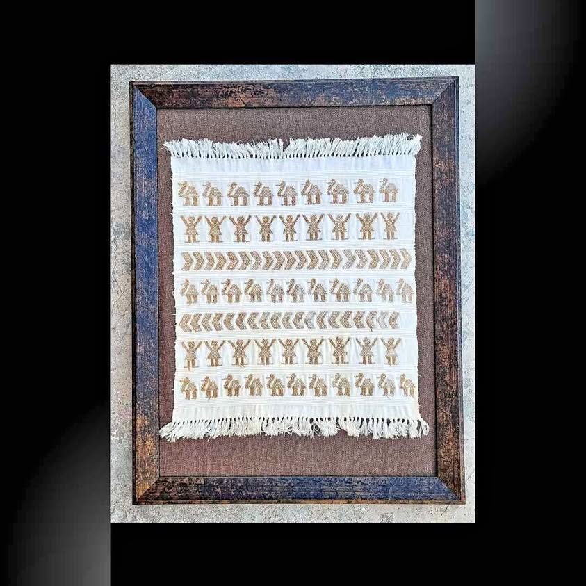 THE CHARMY CLASSIC TINA OVIEDO BACK STRAP SCHOOL LOOM FROM SAN MATEO DEL MAR, OAXACA.