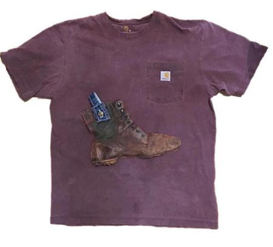 The Boot Shirt on Carhartt Front