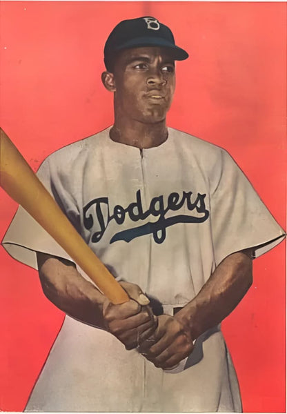 Jackie Robinson baseball card.