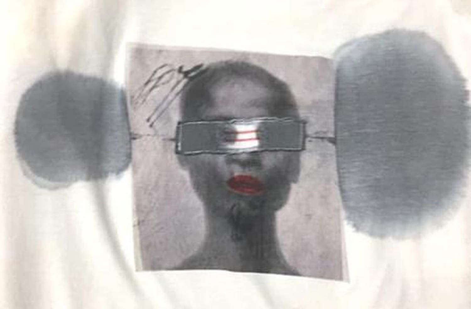  Black Woman T-shirt No.2 Detail