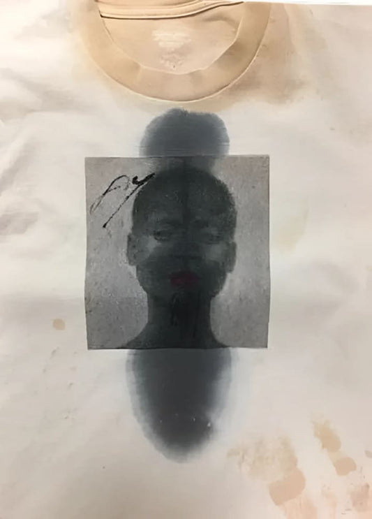 T-shirt with a portrait.