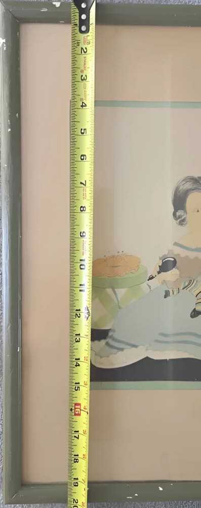 Fern Bisel Peat Little Girl Print - Re - psychles Vintage Shop & Art Gallery