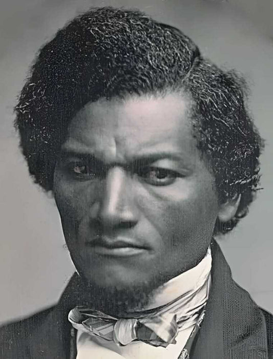 Fredrick Douglas T-shirt by h.m. Peavy - Re - psychles Vintage Shop & Art Gallery