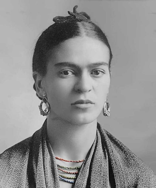 Frida Kahlo T-shirt by h.m. Peavy - Re - psychles Vintage Shop & Art Gallery