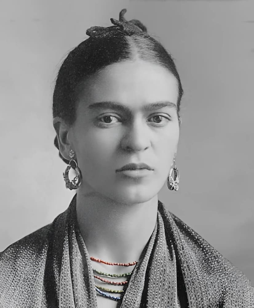 Frida Kahlo portrait.