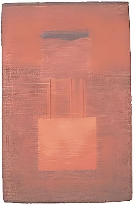 Abstract geometric painting.