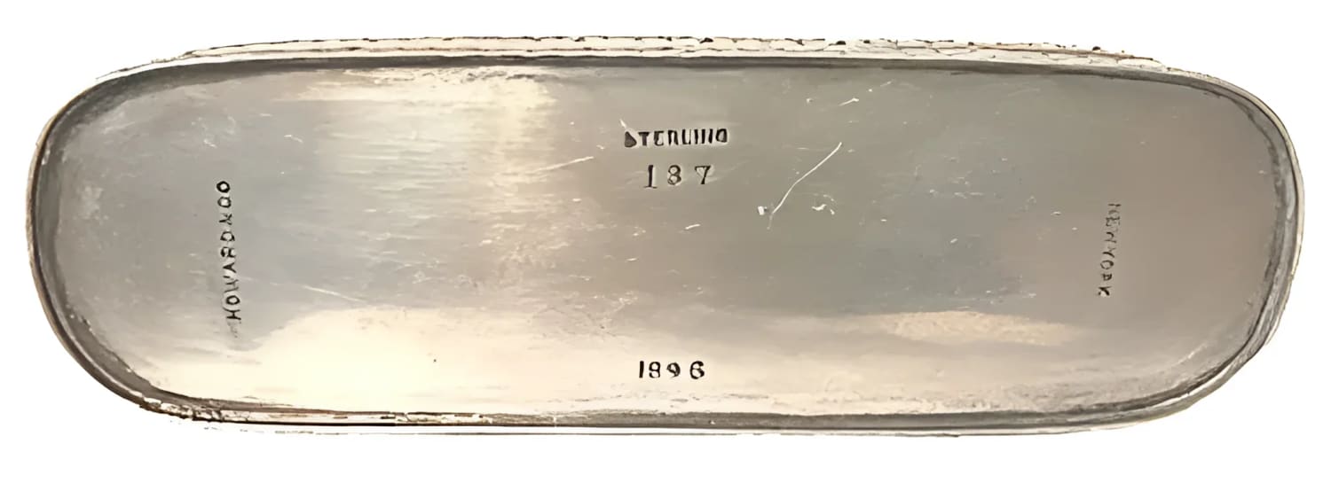 Howard & Co. Silver Container Bottom 1896