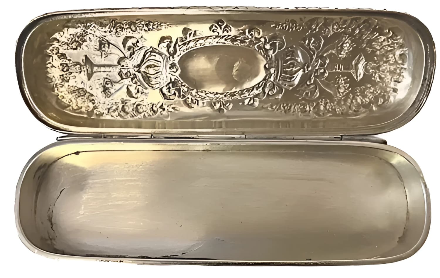 Howard & Co. Silver Container Inside 1896