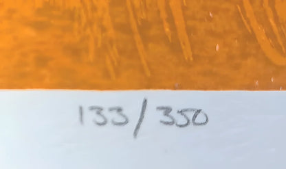 Handwritten edition number.