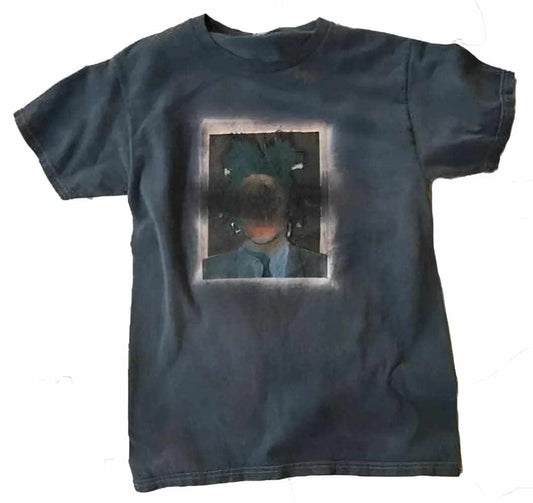 Jean - Michel Basquiat Black Stroke T-shirt by h.m. Peavy - Re - psychles Vintage Shop & Art Gallery