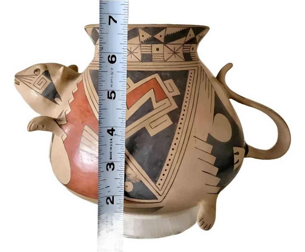 Juan Quezada Signed Fat Mouse Pottery - Re - psychles Vintage Shop & Art Gallery