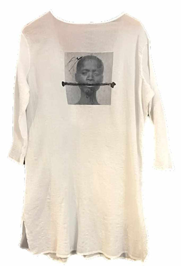 Linen Dress by h.m. Peavy - Re - psychles Vintage Shop & Art Gallery