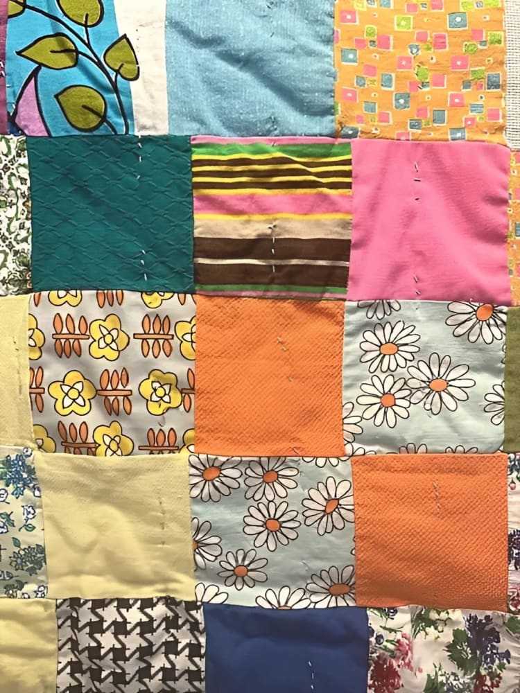 Mid - Century Quilt - Re - psychles Vintage Shop & Art Gallery
