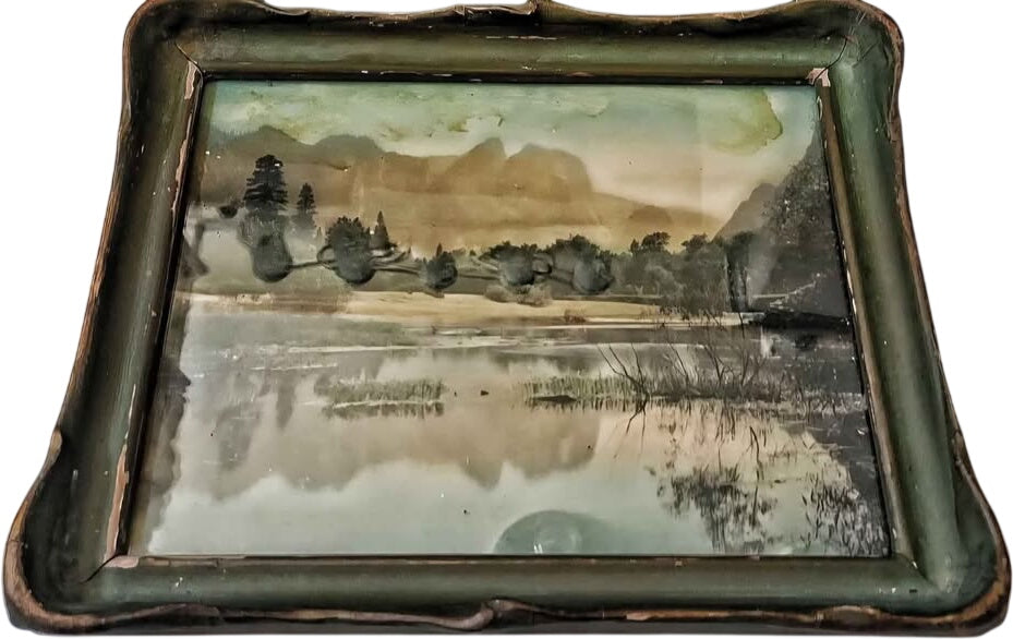 Two Antique 1900s California Mission Prints