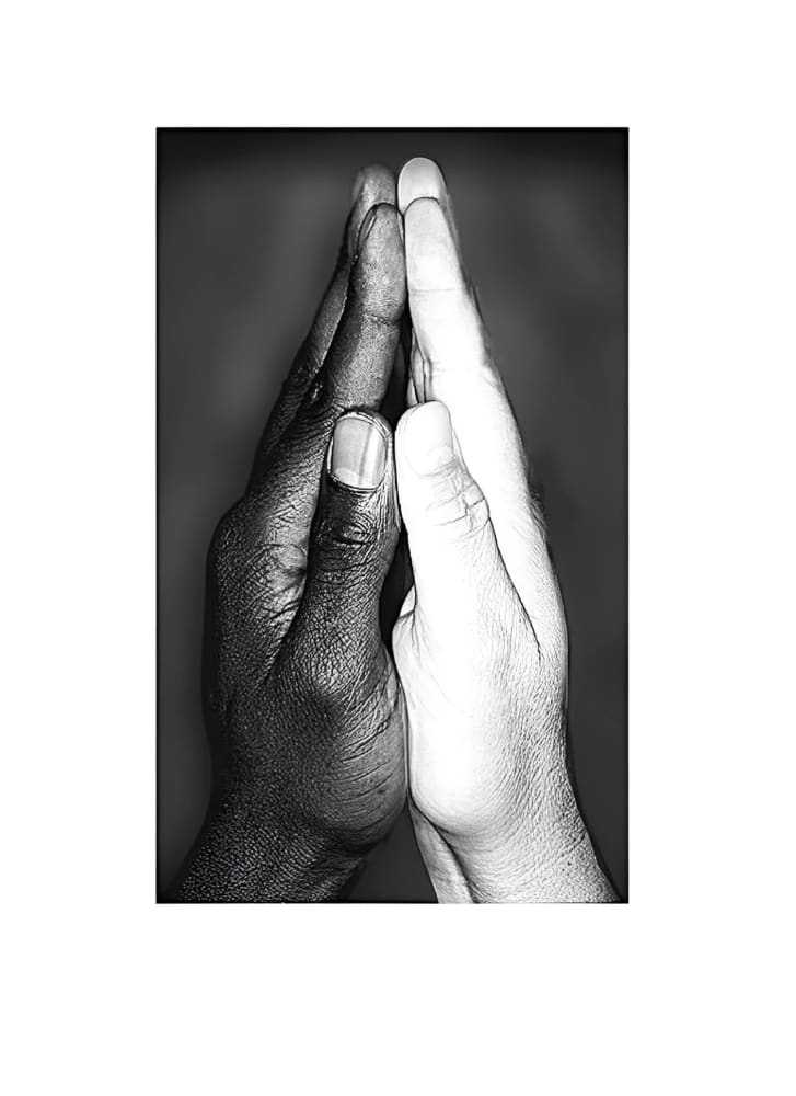 Prayer Art Print: A Digital Print by h.m. Peavy - Re - psychles Vintage Shop & Art Gallery