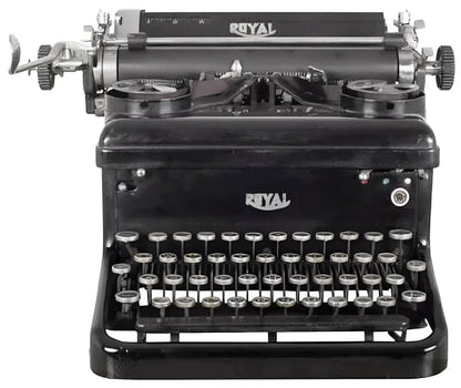 Royal Typewriter Detail
