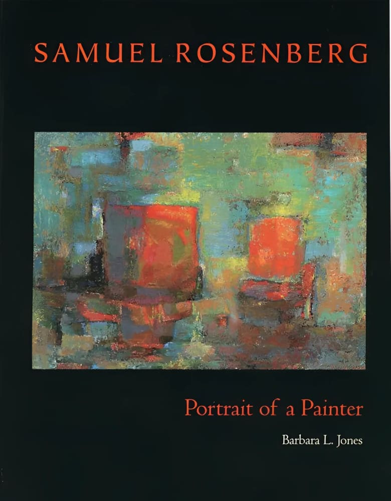 Book cover with abstract painting.