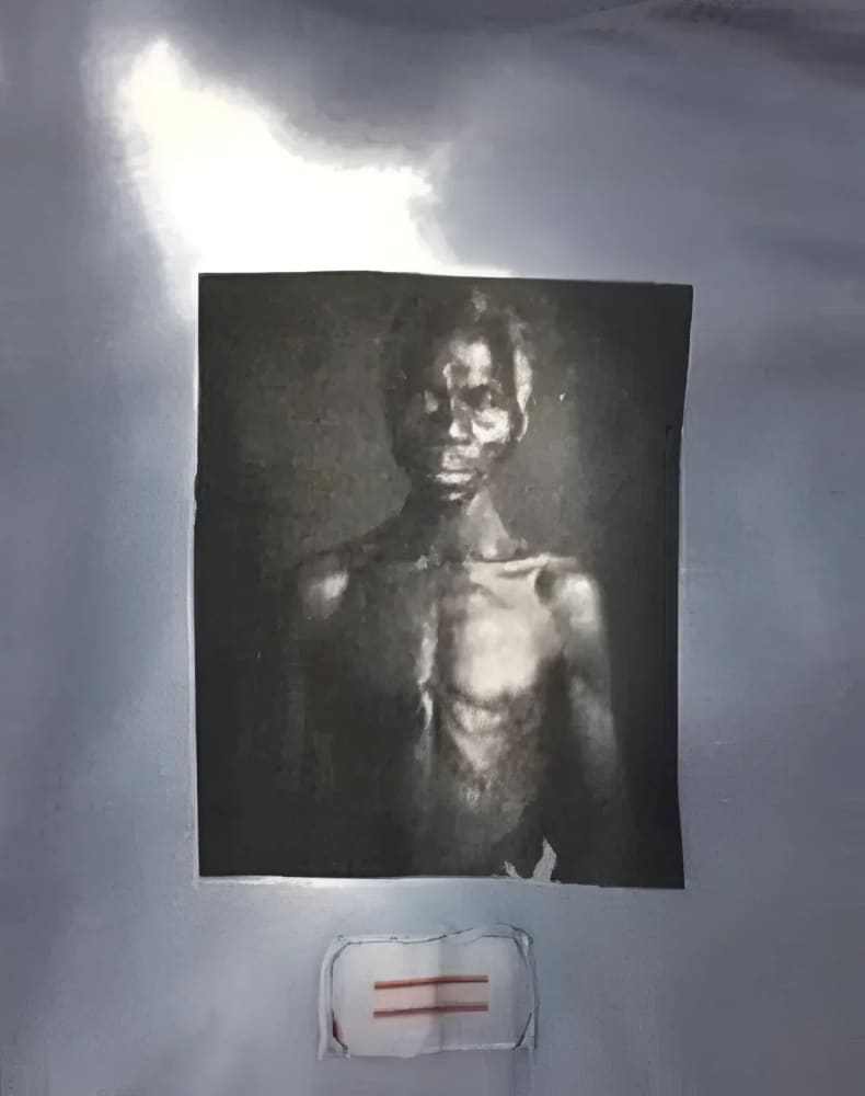 The Black Man T-shirt by h.m. Peavy No.2 - Re - psychles Vintage Shop & Art Gallery