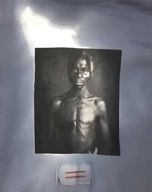 The Black Man T-shirt by h.m. Peavy No.2 - Re - psychles Vintage Shop & Art Gallery